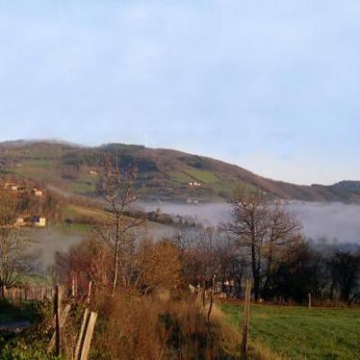 Monts du Lyonnais Inversion Thermique